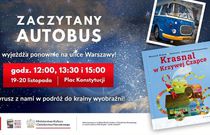 „Zaczytany autobus” znów wyjedzie na ulice Warszawy