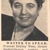 Frances Shelley Wees